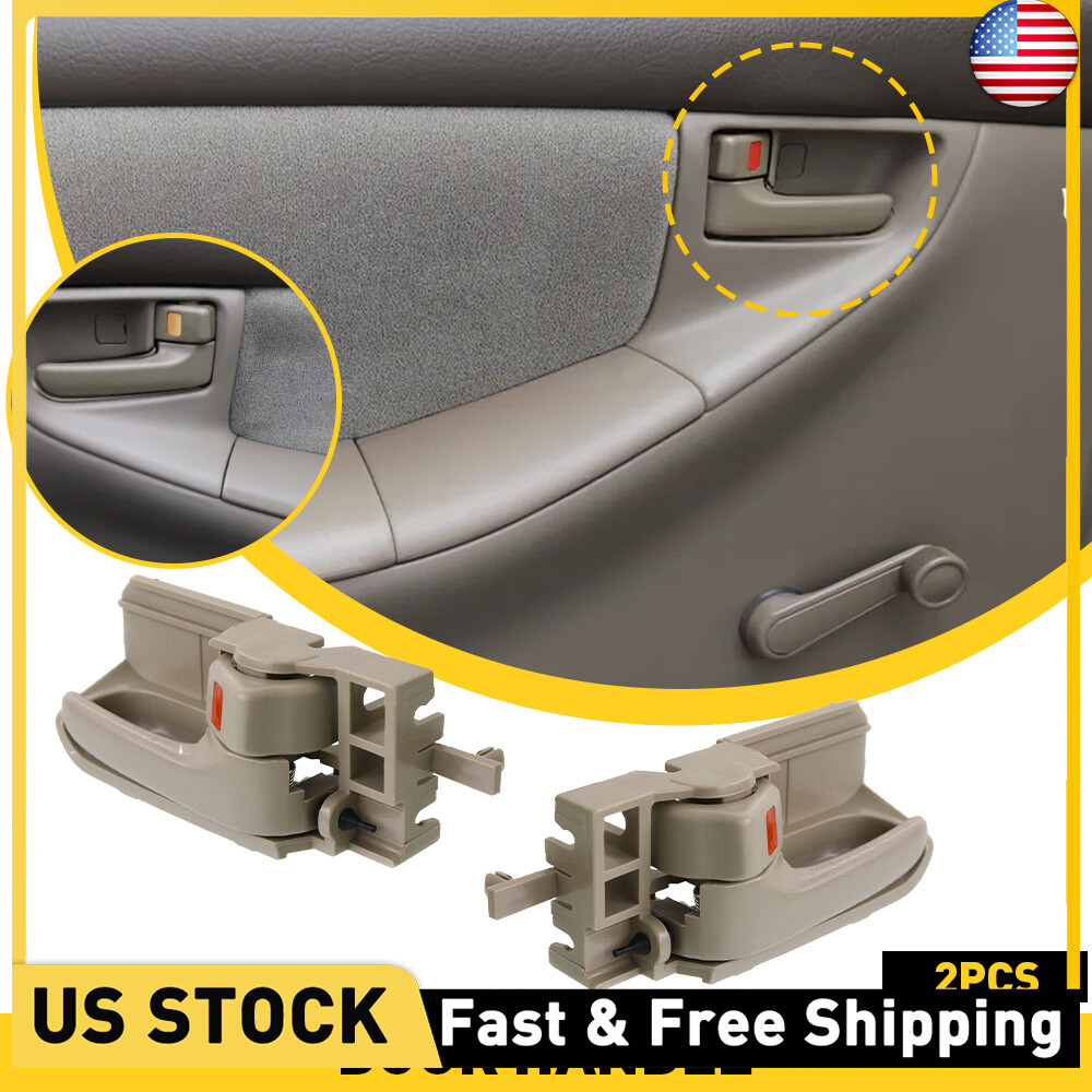 2Pcs Left & Right Interior Door Handle Beige 6920502100 For 03-08