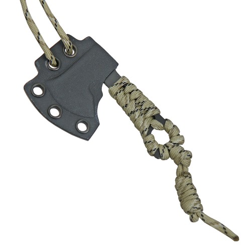 CONDOR Axt Mini Tomahawk "Carlitos Neck Hatchet Camo" Ganzstahl Kxdexscheide - Bild 5 von 6
