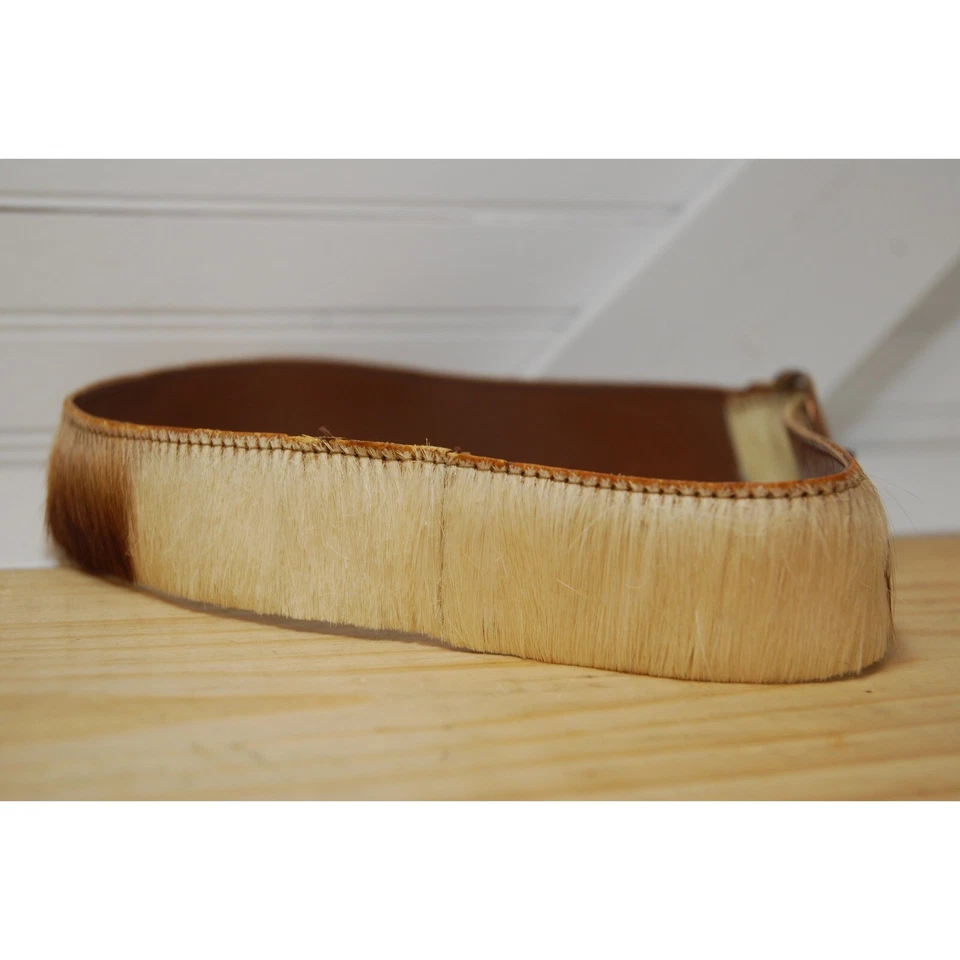 Cinturón de cuero para mujer mediano 30 piel personalizada "1210 db" Western Boho Foto 4 de 4