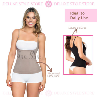 FAJAS CINTURILLAS COLOMBIANAS TUMMY CONTROL TORSETTE SHAPEWEAR ANN SLIM 9002