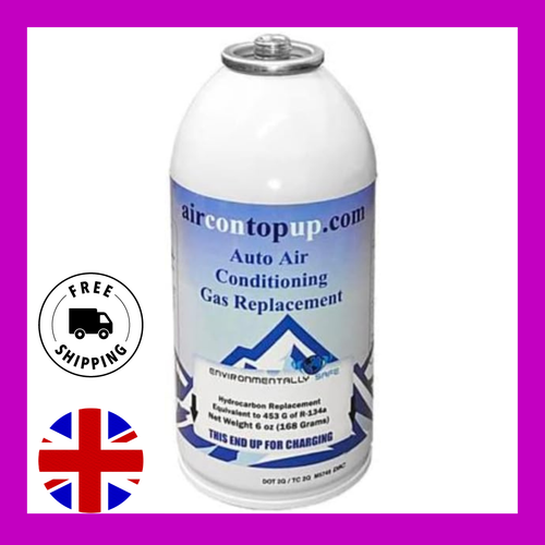 Car Air Con Conditioning Top Up Aircon Recharge Refill Regas Gas Can
