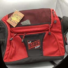 Marlboro "Eat Ride Sleep" Red & Black Cooler Bag Backpack EUC Vintage