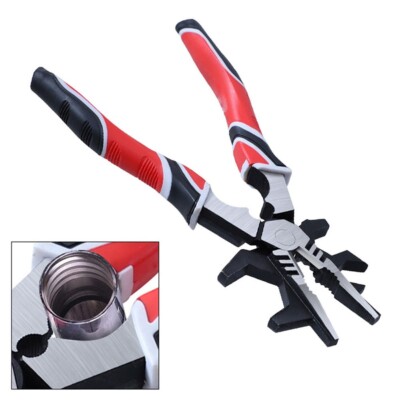 8inch MIG Welding Pliers Multi-Function Anti-Slip Plastic Insulated Wire Cutting