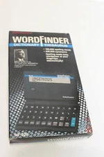 Vintage Selectronics WordFinder Hand Held Electronic Dictionary Thesaurus WF-220