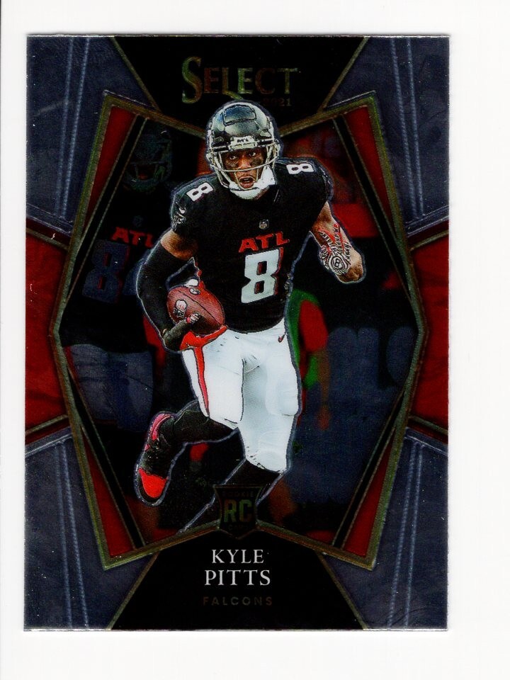 2021 Panini Select Football Kyle Pitts Rookie Premier Level