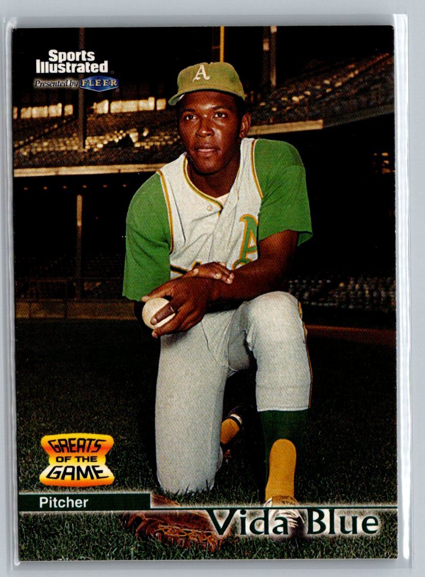 1999 Sports Illustrated Greats of the Game #61 Vida Blue