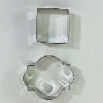 New Ann Clark Cookie Cutters USA - 2.5'' Square 7984A Plaque Photo 7752A