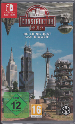 NINTENDO SWITCH CONSTRUCTOR PLUS BUILDING JUST GOT BIGGER! NEU!