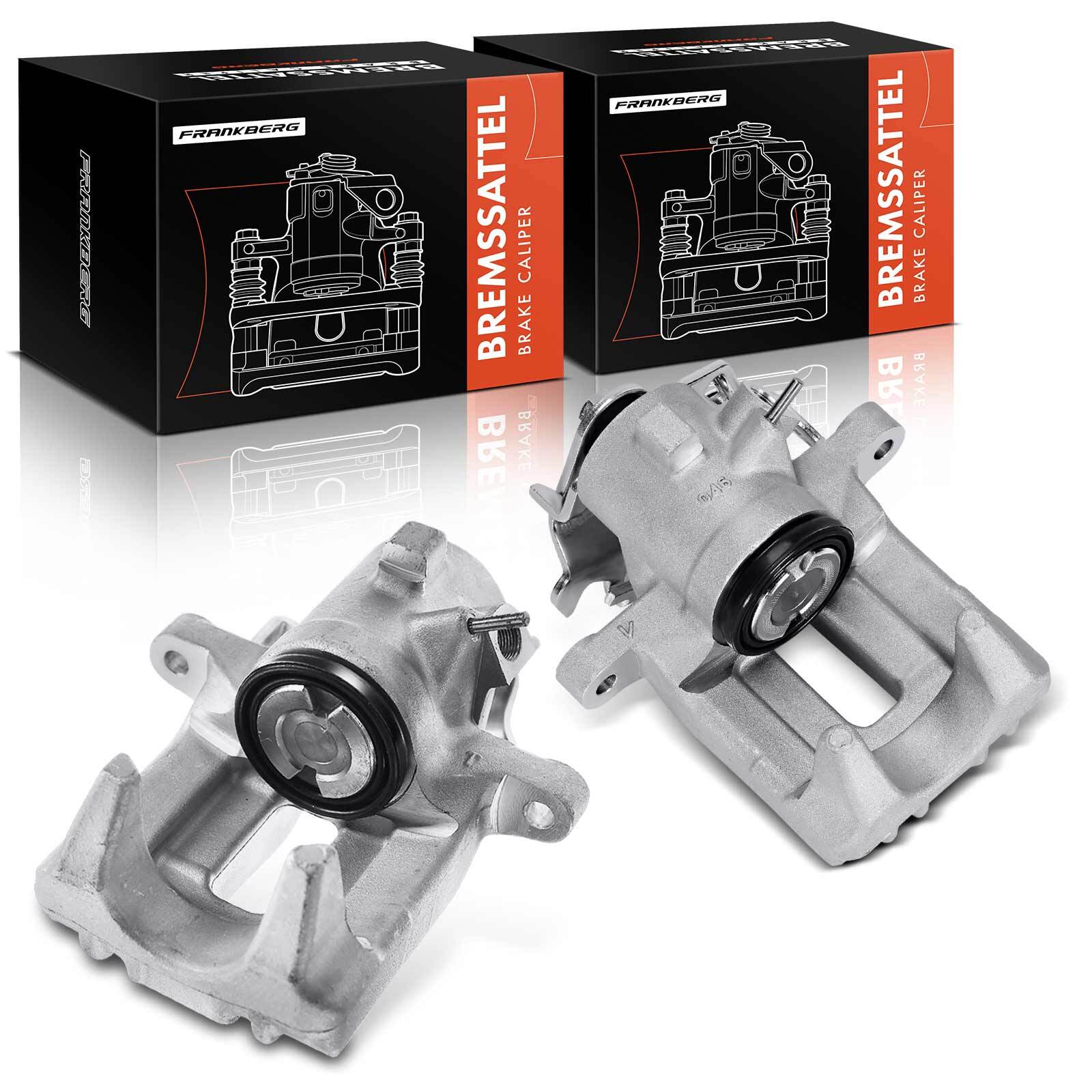FRANKBERG 2x Rear Brake Caliper for Audi A4 B6 B7 Seat Exeo 3R2 Exeo ST 3R5