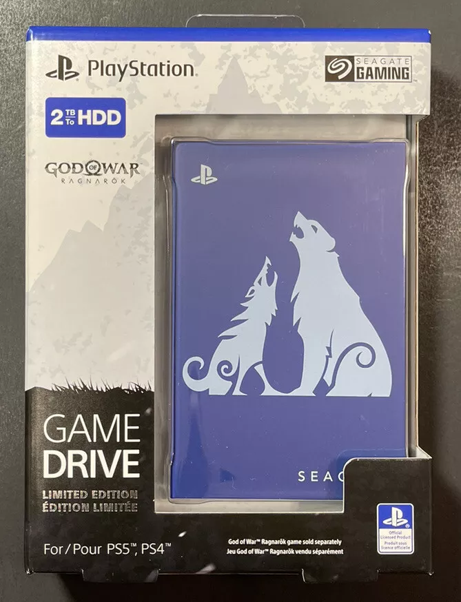 Disque Dur 2 To Seagate God Of War - PS5