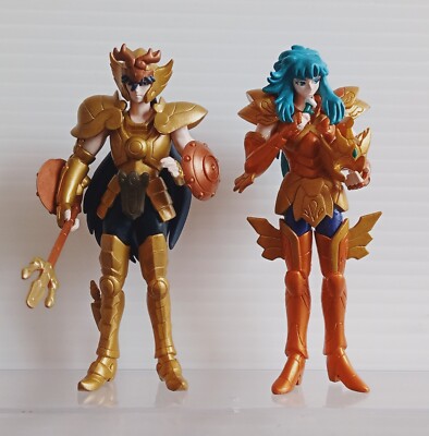 Saint Seiya Gashapon Figure Golden Ikki Shun Shiryu Pisces Libra