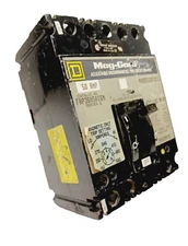 SQUARE D 50 AMP CIRCUIT BREAKER 3 POLE 600 VAC  FAP3605016M