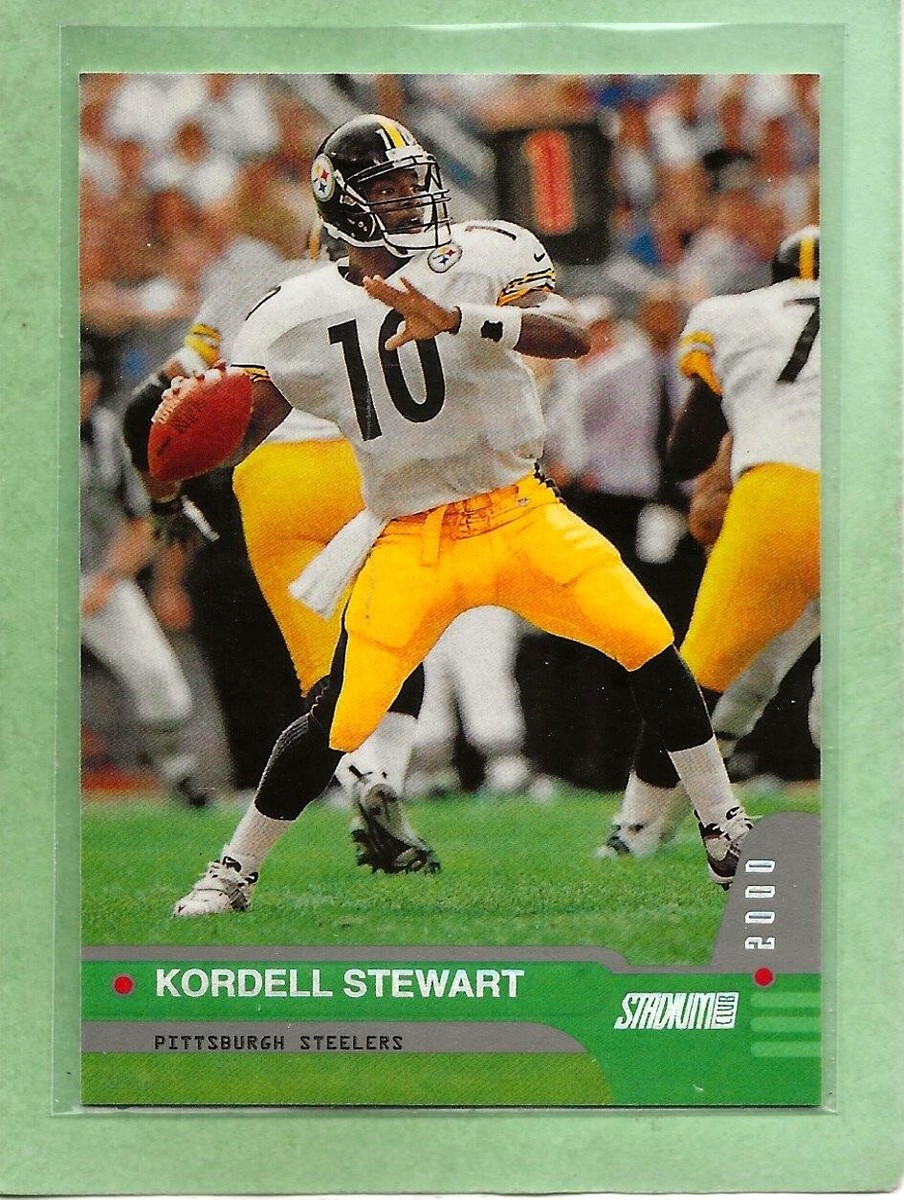KORDELL STEWART - 2000 Stadium Club - #68 - Steelers - Comb