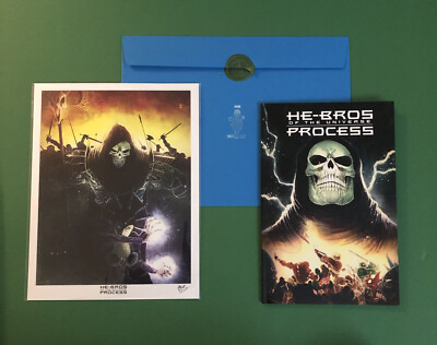 HE-BROS of the Universe Process by Ben Templesmith -2021 (200 Print Run only)