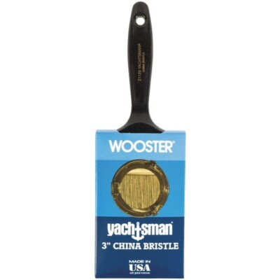 12-Wooster Yachtsman Varnish 3 In. Flat Paint Brush Model: Z1120-3