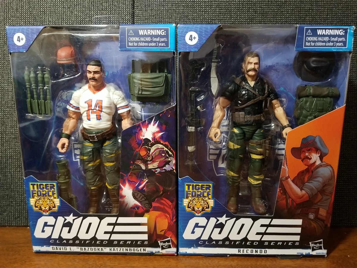 G.I. Joe Classified Series Recondo + Bazooka SET #54 #55 Target