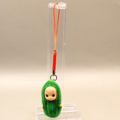 Bitter Melon Kewpie QP Okinawa Limited Mini Figure Strap Japan Y355