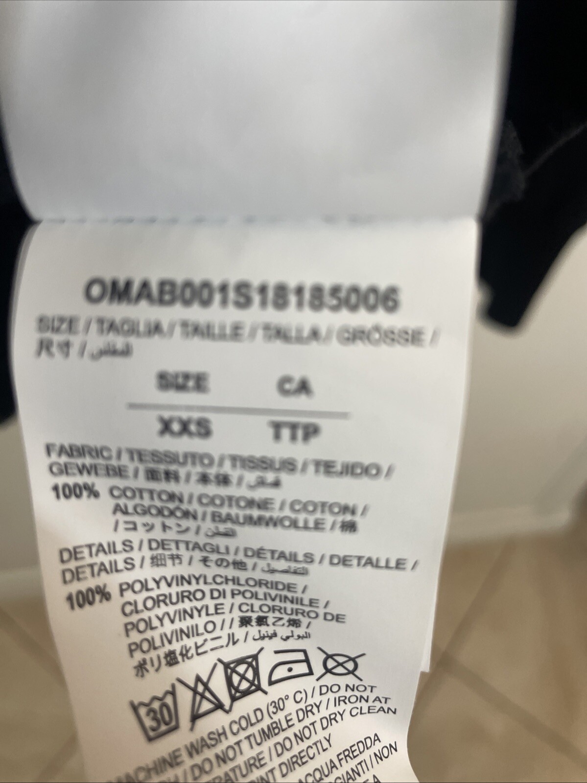 Main Label Off White Temperature “FIRE LINE DO NO… - image 17