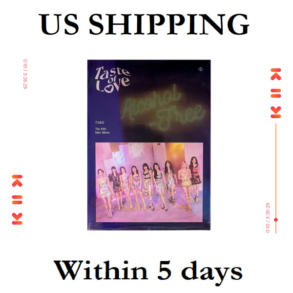 US SHIPPING Twice Taste of Love Album FALLEN Version CD+Photobook+Photocard+etc  8809633189708