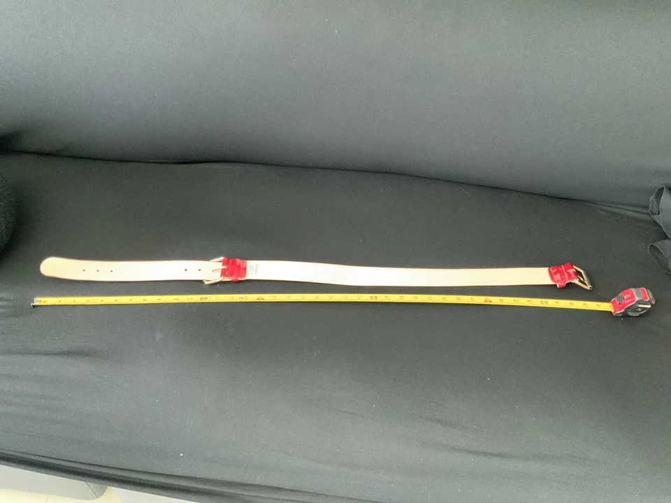 dolce gabbana womans belt. 40 Adjustable Red - Image 3 of 4