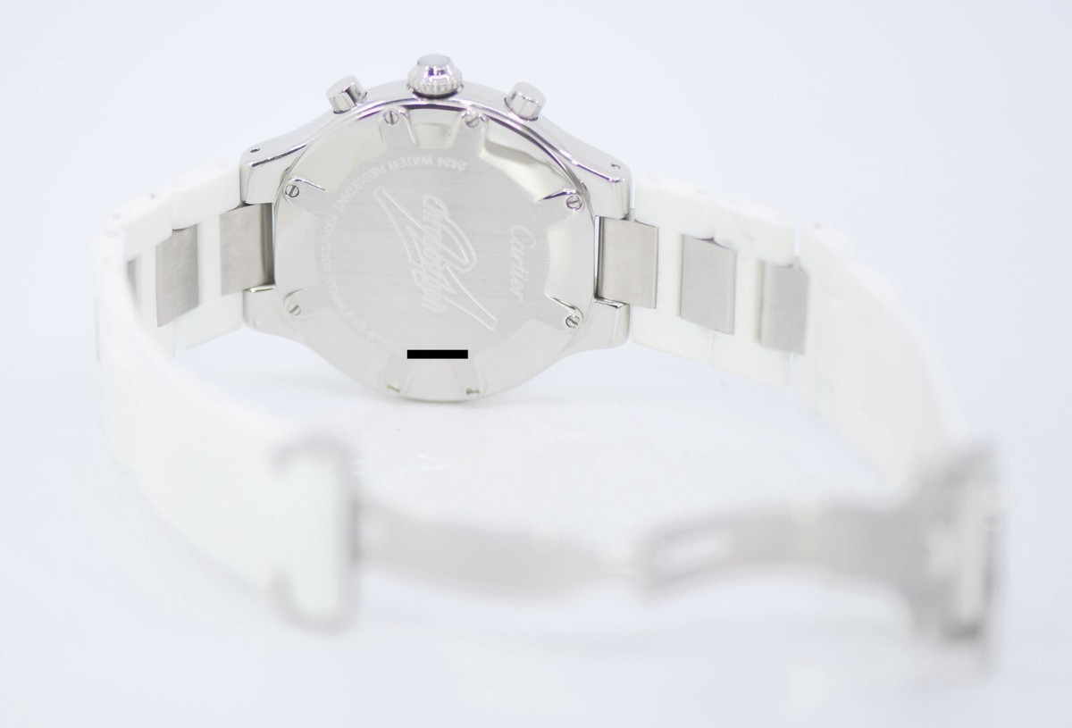 Cartier マスト21クロノスカフ35mm ホワイト Cartier Must 21 Chronoscaph – Analog:Shift
