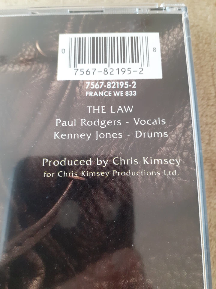 CD The Law (Paul Rodgers, Bad Company, Free) 1991 Germany Classic Hard Rock AOR - Bild 3 von 4