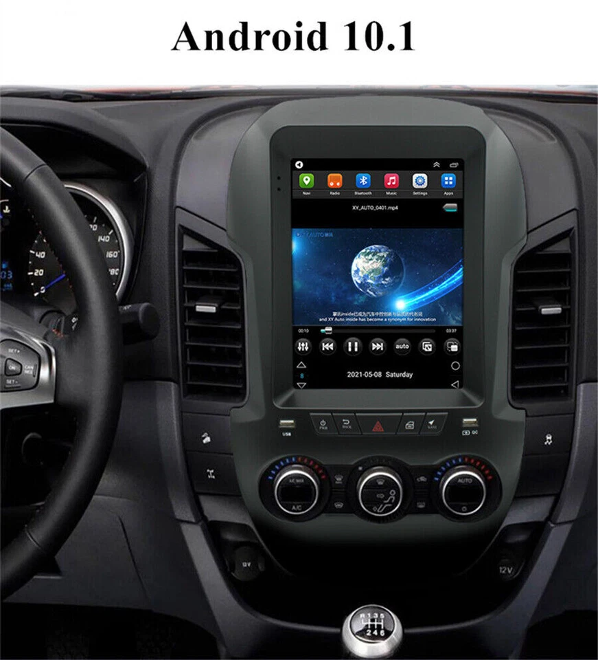 9.7" Touchscreen Android 11.0 Auto Radio GPS CarPlay Für Ford Ranger 2011-2015 - Bild 3 von 4