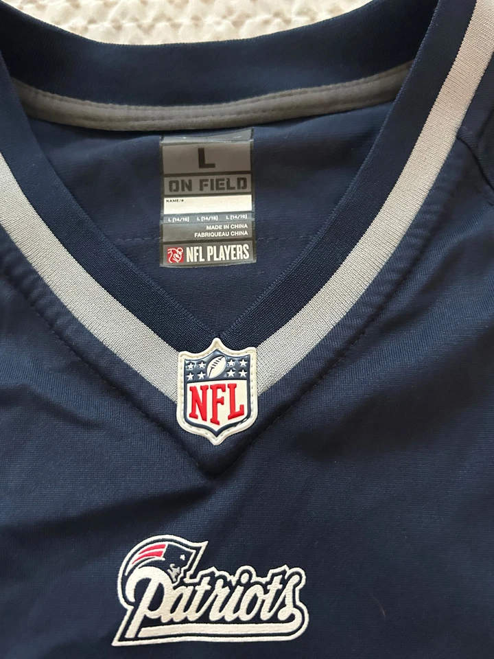 Camiseta deportiva juvenil Rob Gronkowski #87 Nike NFL New England Patriots - talla L 14/16 Foto 4 de 4