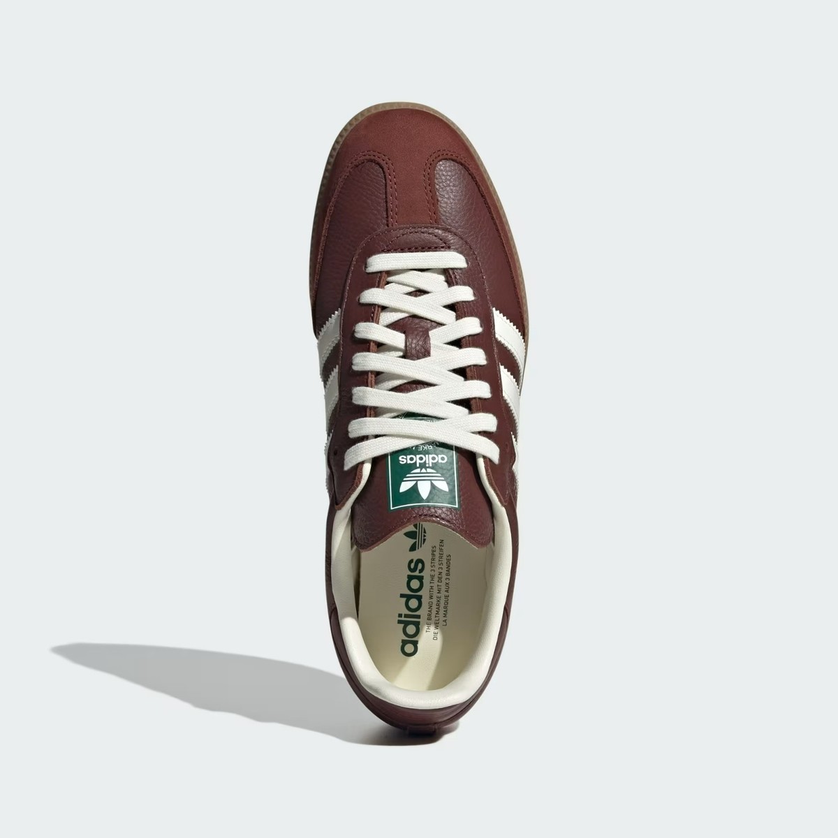 adidas Originals SAMBA OG JR0892 Fox Brown / Off White / Gum Men's adidas Originals SAMBA OG JR0892 Fox Brown / Off White / Gum Men's
