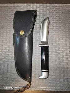 Vintage 1970s  Buck 103 Skinner knife 3 line inverted tang stamp VGC