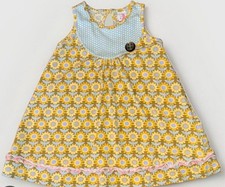 Matilda Jane Girls' Floral Sleeveless Dress Serendipity Sz 4