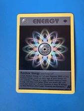 Rainbow Energy 80/82  1st Edition Team Rocket Regular