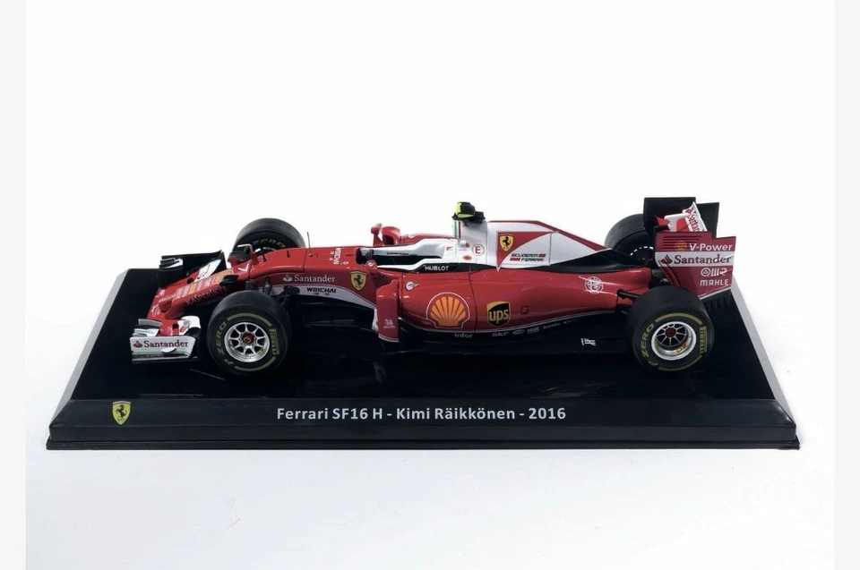 Ferrari SF16H - Kimi Räikkönen - 2016 - Le grandi Ferrari F1 - 1:24 nr 70 - Immagine 2 di 2