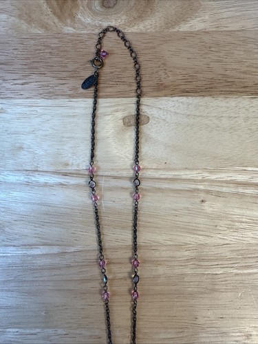 Liz Palacios Signed Beautiful Cross Necklace - Picture 6 of 17