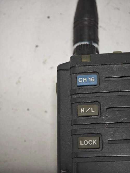 ICOM IC-M11 Vhf Marina Transceptor - Powers Encendido/Apagado, Símbolos De Uso - Imagen 2 de 4