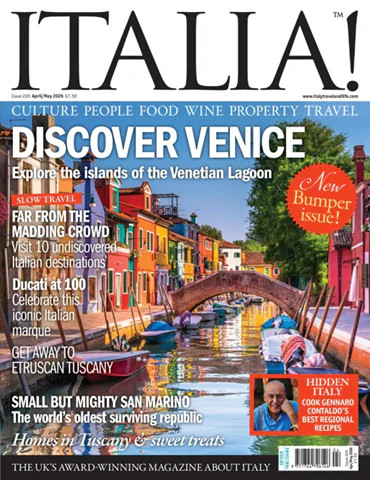 Italia Magazine April May 2026 Free Shipping