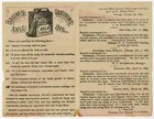 Baum's Castorine Oil Folding 2 Panel Victorian Trade Card — photo 4