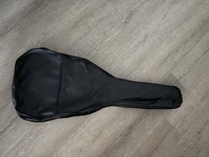 Black Canvas Guitar Carrying Bag