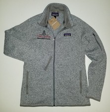 Patagonia Better Sweater Jacket Heathered Gray Full Zip Knit Fleece Women NWT Sm