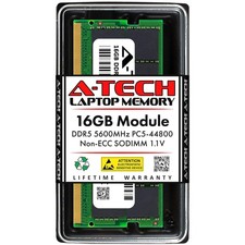 16GB DDR5-5600 Laptop RAM Upgrade Non-ECC SO-DIMM