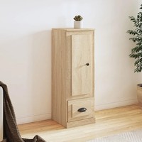 Schmales Highboard Sonoma-Eiche 36X35,5X103,5 Cm Holzwerkstoff