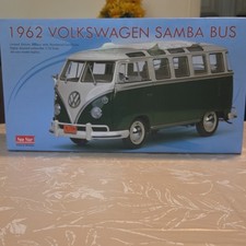 Sun Star 1962 Volkswagen Samba Bus 1:12 Die-c...