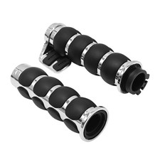1 Inch Motorcycle Handlebar Grips 25MM Universal Non-Slip Handlebar Throttle ...