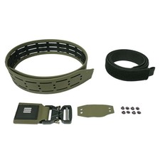 Tactical 2" Modular Belt Quick Release MOLLE Metal Buckle Laser Cut Combat Belts