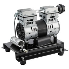 Motor Compresor de Aire 2HP 5.2CFM 90PSI Sin Aceite Max 145PSI Presión 110v/60Hz