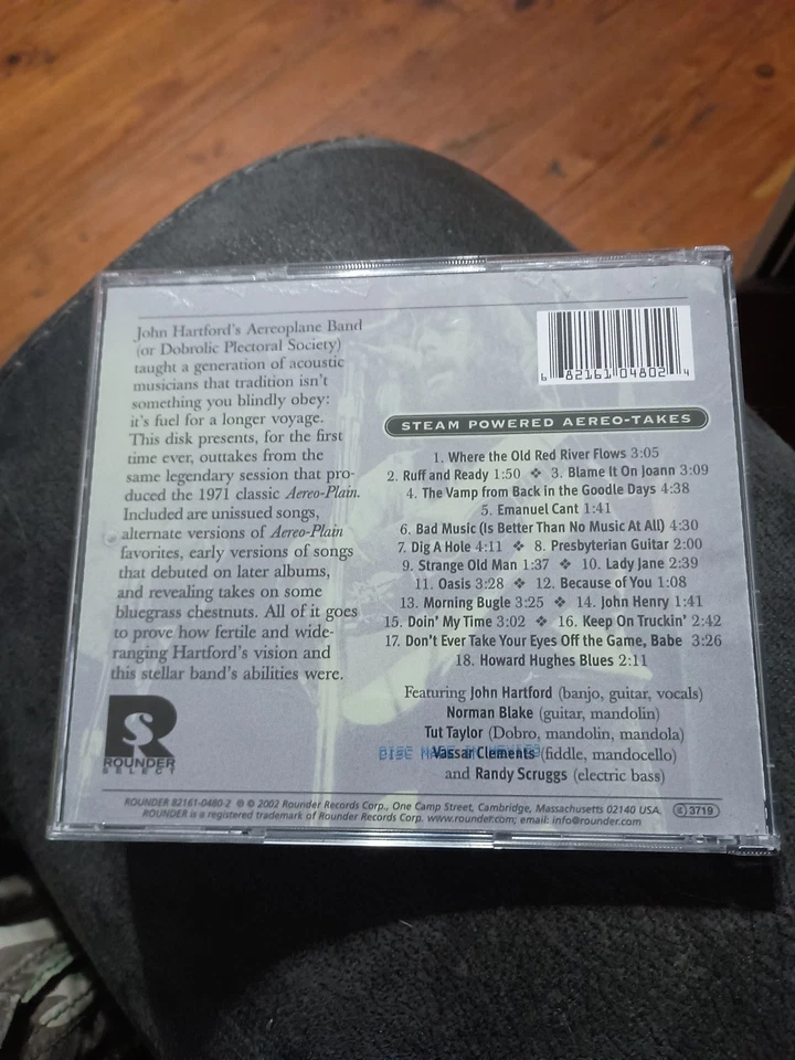 Steam Powered Aereo-Takes by John Hartford (CD, 2002) Foto 2 de 2