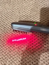 Tested Lexington HairMax 9 laser Diode LaserComb RedLight Therapy Hair Growth
