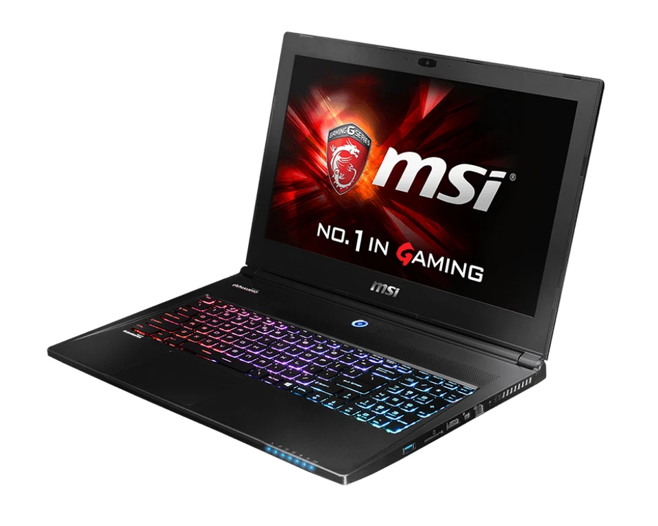 MSI GS60 Gaming Notebook Laptop 15.6" 4K 16 GB NVIDIA 1,25 TB - Bild 2 von 4