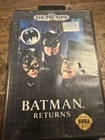 Sega Genesis Batman Returns Complete in Box Tested And Working