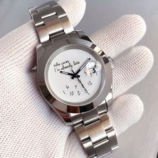 Tandorio Smooth/Fluted Bezel 20ATM Dive Sapphire NH35 PT5000 Automatic Men Watch